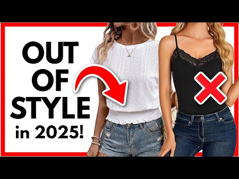 12 *Shirts* OUT OF STYLE in 2025 …what to wear instead!