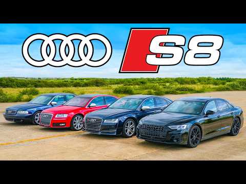 Race of all generations of AUDI S8