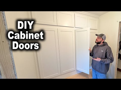 How to Build Custom Shaker Style Cabinet Doors | Every Step!