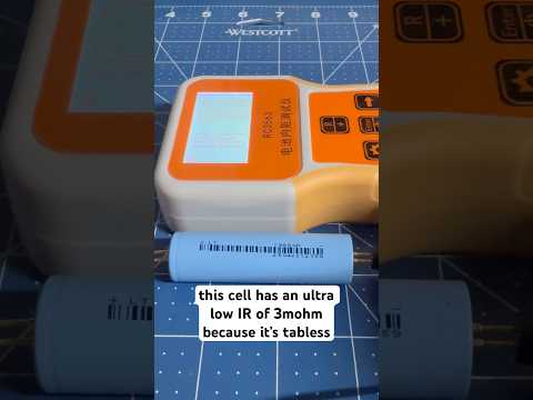 Fast charging an 18650 in 20 minutes! Spot welding with copper nickel. @ampacetech  JP30 #battery