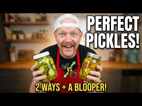 Bread & Butter Pickles, 2 Ways (Plus a Blooper You’ll Appreciate)