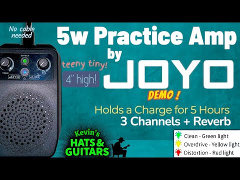 JOYO JA-05G GUITAR AMP-Joyo’s Teeny-Tiny Amp for $23 Bucks-Check Out the TONE!•recorded on Ipad mic
