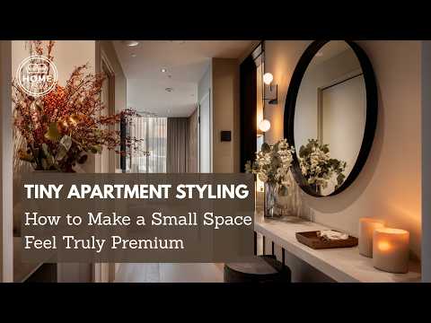 2026 Tiny Apartment Styling: How to Make a Small Space Feel Truly Premium