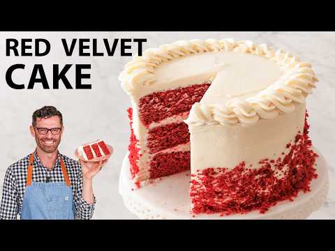 The BEST Red Velvet Cake Recipe