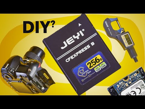 Can you make CFExpress card from used SSD disk?