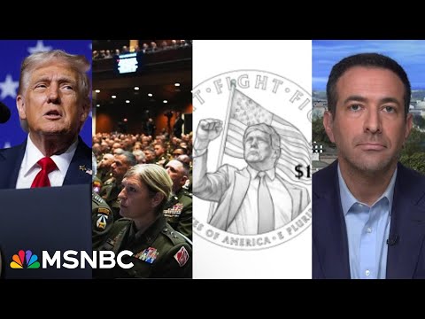 Trump’s ‘war’ call runs into generals' silent BRICK WALL (Melber & Ben-Ghiat on WH powers) 