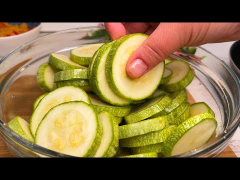 Keiner kennt dieses Zucchini Rezept, das alle verrückt macht! Köstlich, einfach!