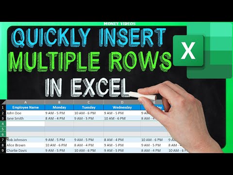 How to Insert Multiple Rows in Excel (4 Easy Ways)