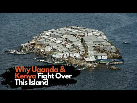 Why Uganda & Kenya Fight Over This Island; Half  A Football Pitch: 500 Inhabitants