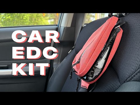 The Car EDC Kit That Goes Everywhere I Do • featuring the TomToc Aviator T35 Sling Bag