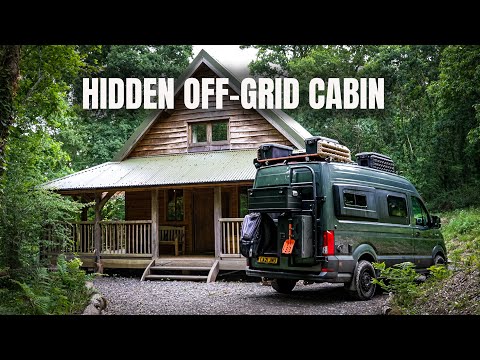 Moving Into a Hidden Off-Grid Cabin in the Woods (Remote Living)