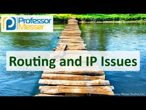 Routing and IP Issues - CompTIA Network+ N10-009 - 5.3