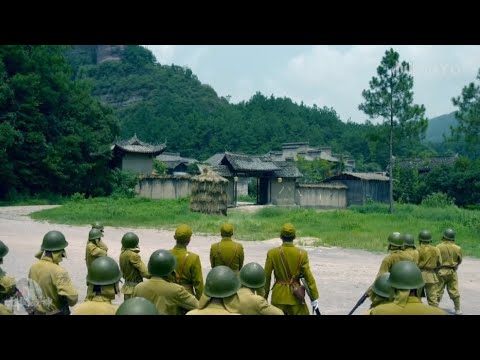 [Anti-Jap Film] Jap army ambushes China base, cleverly defeated using alley warfare by Eighth Route!