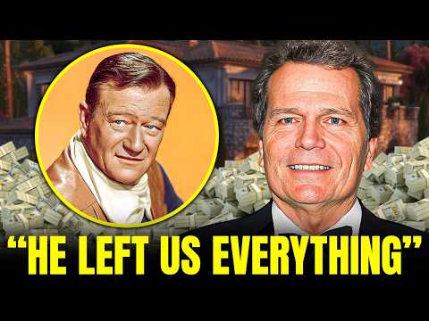 John Wayne Left Behind A Fortune So Big, It Made His Family Filthy Rich.... Have A Look