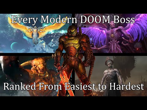 Every Modern DOOM Boss Ranked From Easiest to Hardest - MattTGM