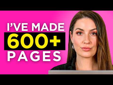 I made 600+ landing pages and learned this
