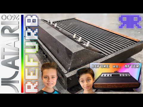 Can we fix this rare 1977 Atari VCS? Sears Telegames "Heavy Sixer" Upgrade & Refurb!