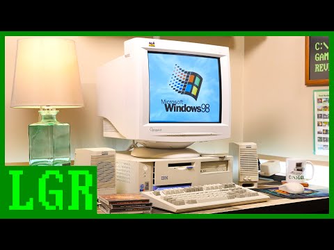 Exploring the IBM NetVista M41 Windows 98 PC