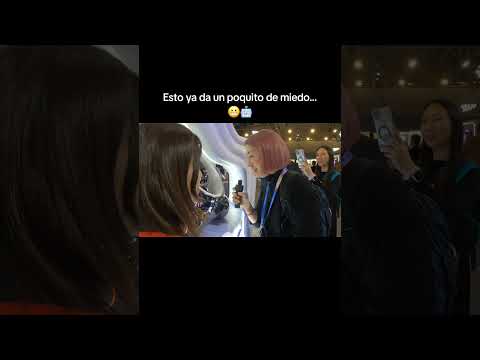 Robot bebé que escucha y responde 🤖 #CES2026 #Robots #IA #Tech #PrometeoTec