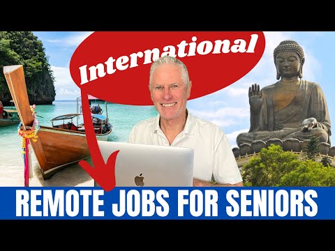🌎 International Remote Jobs for Seniors in 2025 | Worldwide work from home jobs