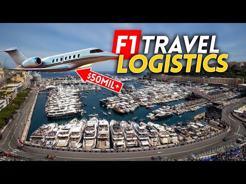 The INSANE LOGISTICS of F1 TRAVEL!