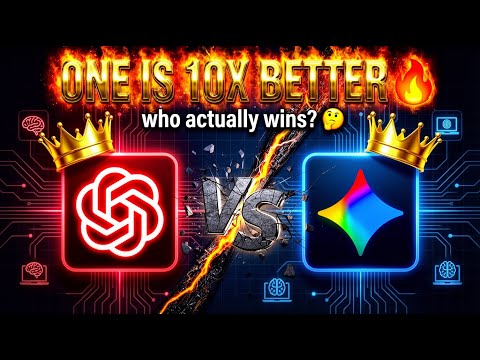 NEW GPT-5.2 🤖⚡ vs Google Gemini 3 💎 — Who Wins? 👑