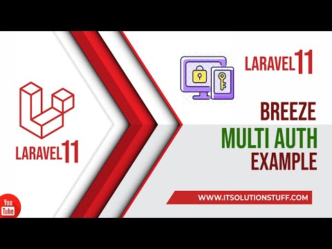 Laravel 11 Breeze Multi Auth | Laravel 11 Multi Auth