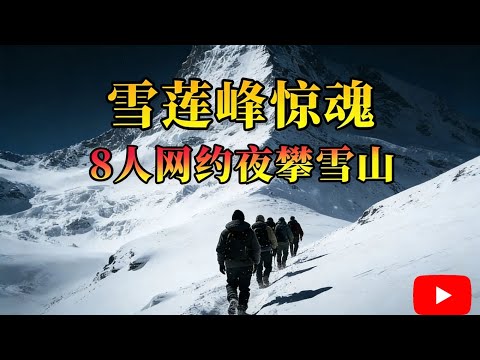 雪莲峰生死营救，8人网络约伴夜攀雪山，新手冰爪都没练过就冲顶 5321米的雪莲峰上，暴风雪裹着冰雹砸向7个身影，“太冷了，我实在受不了了，你们走吧，别管我了”刚冲顶的小李说完这句话突然瘫倒