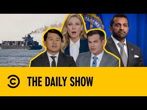 Kash Patel Sues The Atlantic For £250m Over Critical Coverage | The Daily Show