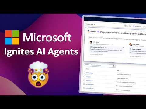 Microsoft Launches 10 NEW AI Agents