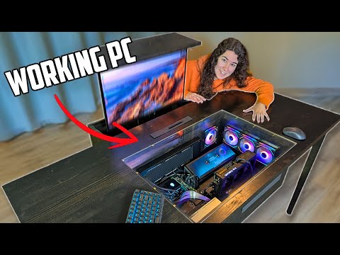 I Built a PC Into My Desk