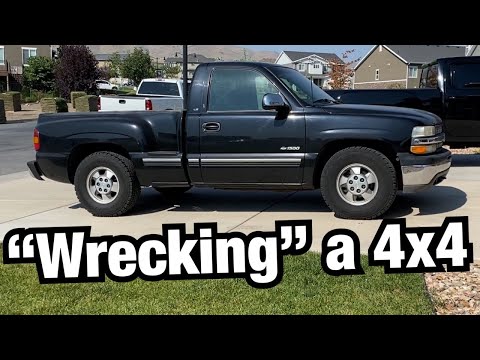 HOW TO RUIN a 4wd truck by LOWERING IT! (but improve the handling, and make better in every way)