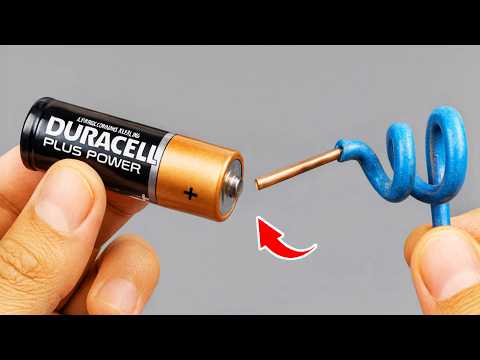 Batteries Last Forever!!!! Just Use This Trick and Old Batteries can be Reused!