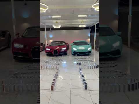 Bugatti vs Lamborghini -  IPhone Race !!!