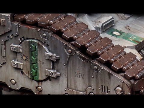 TANK TRACKS! How to paint them...