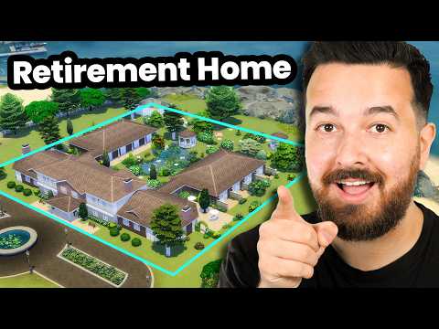 I built a Retirement Home in The Sims 4!