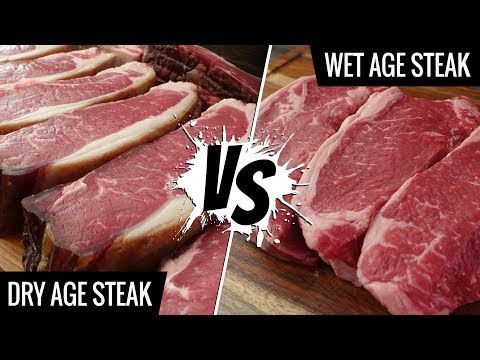 Dry Age Steak VS Wet Age Steak Sous Vide - Is there a DIFFERENCE?