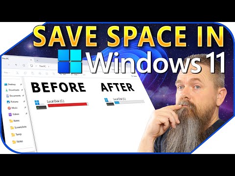 Free up Disk Space in Windows 11.
