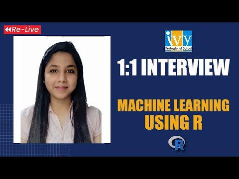 1:1 R Mock Interview  Session | R Training | Machine Learning | Statistics | Re Live | IvyProSchool