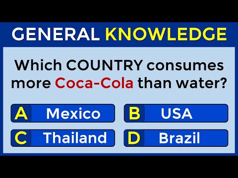 Are You Good At General Knowledge? | Take This 35-question Quiz To Find Out! #challenge 109