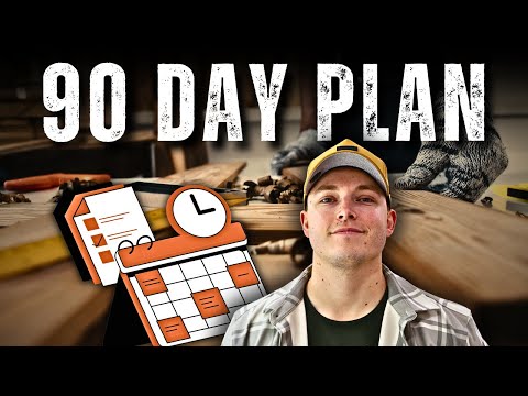 The FIRST 90 DAYS Action Plan to Launch Your Woodworking or Custom Furniture Business