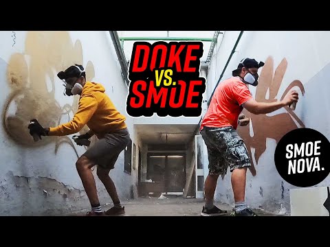 GRAFFITI SPEED painting CHALLENGE | 10min, 1min, 10sec. ft. @DokeTV