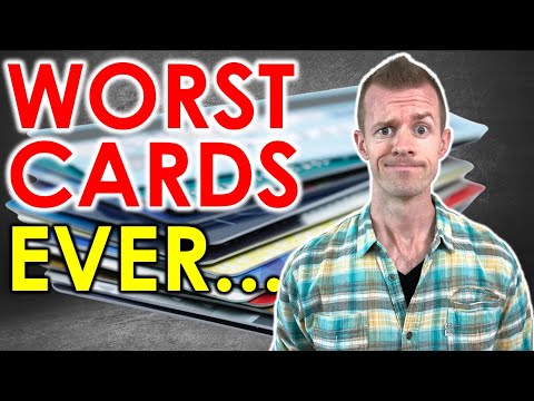 I Found the WORST Credit Cards (Avoid These!)