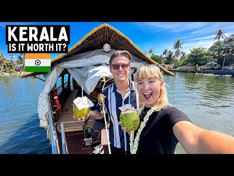 24 hours on the KERALA Backwaters, INDIA 🇮🇳 Luxury Alleppey House Boat