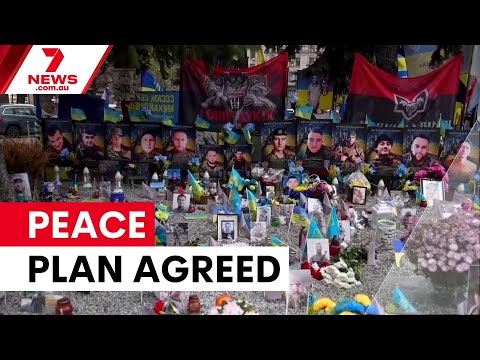 Ukraine agrees to US peace plan essence | 7NEWS