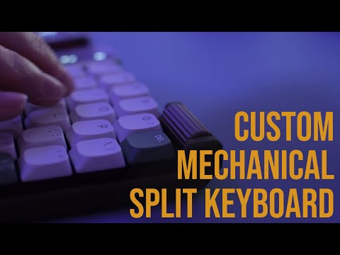 Building a Split Mechanical Keyboard with a Scroll Wheel!