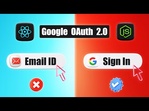Login With Google Using React & Node  - MERN Auth 2.0