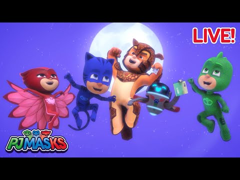 π΄ LIVE! PJ Masks Full Episodes π΄ | PJ Masks to save the day! + More superhero cartoons | #live