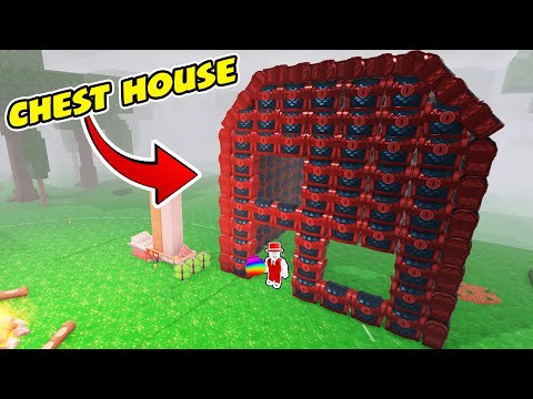 I FOUND THE RUBY CHEST HOUSE in 99 NIGHTS in THE FOREST!