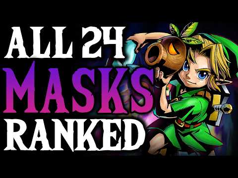 RANKING Every MASK in Majora's Mask From Worst to Best